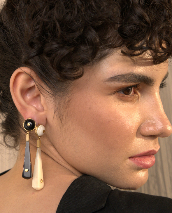 Boucles d'oreilles Safari Tipdown