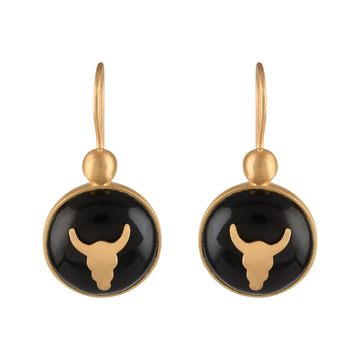 Boucles d'oreilles pendantes Safari