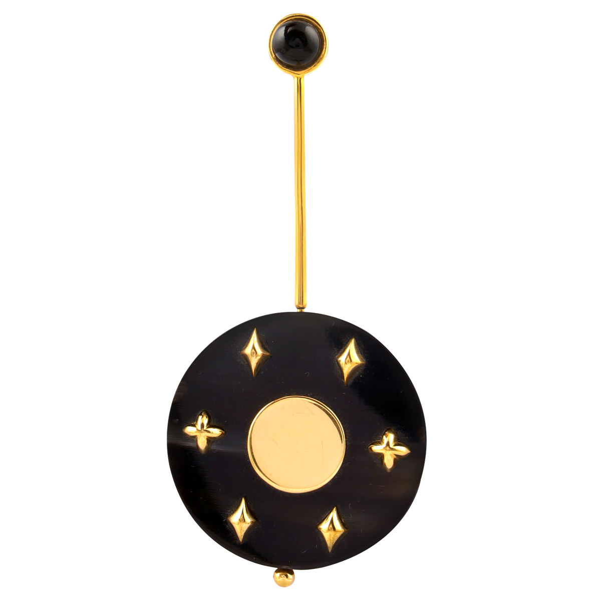 Boucle d'oreille Safari Gong