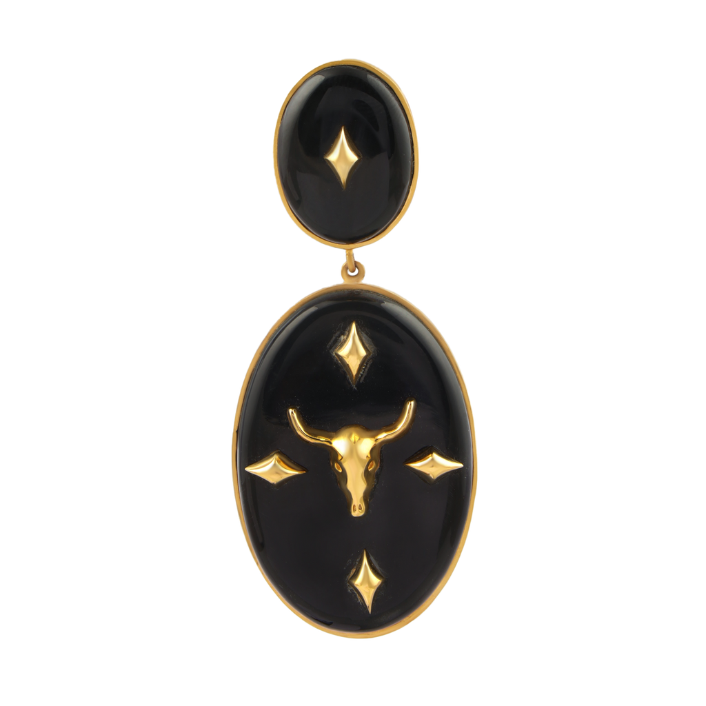 Safari Oval arch Earring